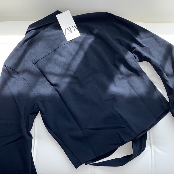 𝗡𝗪𝗧 𝗭𝗮𝗿𝗮 • T-shirt with Knot - Picture 13 of 13